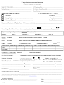 Travel Reimbursement Request Form