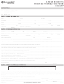 Form Gl2251 - Group Benefits Prior Authorization - Xolair - 2011