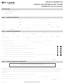 Form Gl2428 - Group Benefits Prior Authorization - Xarelto (rivaroxaban) - 2014