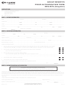 Form Gl2421 - Group Benefits Prior Authorization - Brilinta (ticagrelor) - 2014