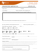Independent Study Application Form Graduate Form