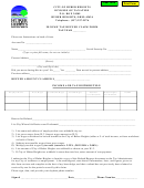 Income Tax Refund Claim Form - City Of Huber Heights