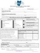 Application For Zoning/development Permit Form - City Of Louisville