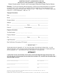 Affidavit For Property Tax Exemption Form - Sumter County Assessor's Office