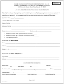 Application To Operate A Child Care Facility Form - Palm Beach County Child Care Facilities Board