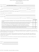Form Occ 1229 - Substitute Form