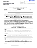 Form Dlse-ecf6 Renewal Application For Electrician Certification