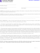 Form Sp-8244 - Security Agreement