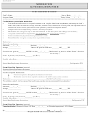 Dphhs-qad/ccl-121 Medication Authorization Form