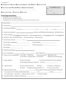 Application For A Child Care License Form