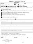 Therapeutic Behavioral Services Referral Form - Department Of Behavioral Health
