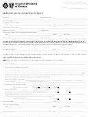 Dependent Child's Statement Of Disability Form - Bluecross Blueshield Of Montana
