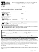 Electronic Payment Authorization Form
