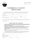 Commercial Account Application Form - Solid Waste And Recycling - Teton County