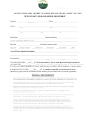 Application And Permit To Work Within County Right Of Way Form - Teton County Road And Bridge Department