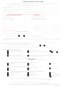 Foreign National Data Form