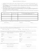 Medical Treatment Of Minors Form