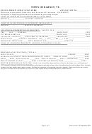 Zoning Permit Application Form - Town Of Barnet