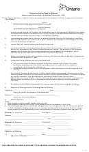 Limited Continuing Power Of Attorney Template