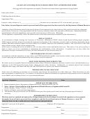 Salary Advance Request And Payroll Deduction Authorization Form