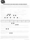Application For Sonic Drive-in Employment Form