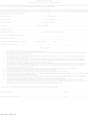 Inmate Work Release Form