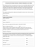 Work Release Form