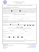 Ach Authorization Agreement For Citizen Working Abroad On Voluntary Contributions Form - Fsm Social Security Administration
