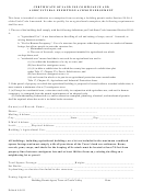 Certificate Of Land Use Compliance Form