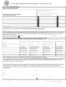 Cacfp Meal Benefit Income Eligibility Form (child Care) - 2011