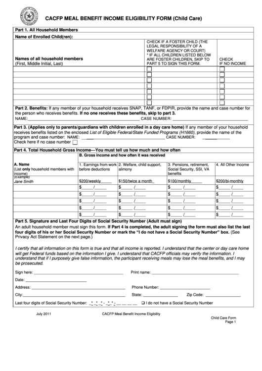 fillable-cacfp-meal-benefit-income-eligibility-form-child-care-2011