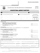 Fillable Form Ol-3a - Occupational License Tax Return Printable pdf