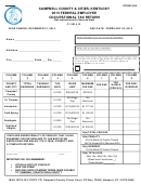 Form Cc1 - Federal Employee Occupational Tax Return - 2015