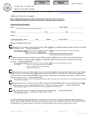 Affidavit For Wheel Tax Exemption Form - Knox County - 2016