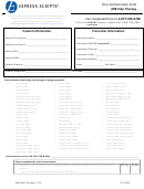 Express Scripts Prior Authorization Form - Arb Step Therapy