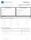 Express Scripts Prior Authorization Form - Hmg Step Therapy