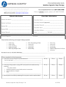 Express Scripts Prior Authorization Form - Sedative Hypnotic Step Therapy