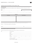 Advanced Scholar Secondary School Report Form
