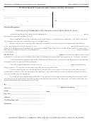 Notice Of Withdrawal Of Limited Scope Appearance Form - Cook County, Illinois