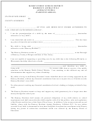 Ramsey Public School District Residency Affidavit B-1 Affidavit Pupils (Parent/guardian) - State Of New Jersey County Of Bergen Printable pdf