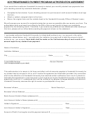 Prearranged Payment Program Authorization Agreement Template