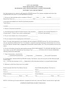 Form S-1 - Business And Professional Questionnaire