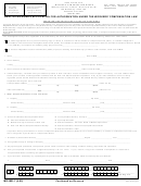 Form Mr/ime-1 - Health Provider's Application For Authorization Under The Workers' Compensation Law