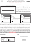 Form Pc501sc Application For Senior Citizen Exemption