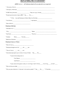 Fillable Employers Efroi Worksheet Printable pdf