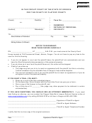 Summons - Return Of Personal Property Form - Clatsop County