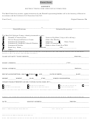 Sheriff's Instructions For Service Of Process Form