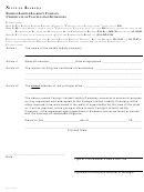 Foreign Llc Certificate Of Cancellation Guidelines Form