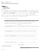 Dlp- 2 Report Of Domestic Limited Partnership Form