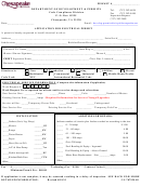 Electrical Permit Application Form